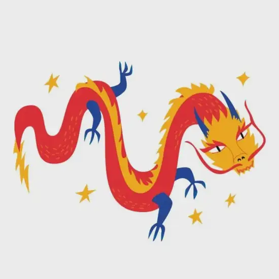 生肖龙3D建模过程