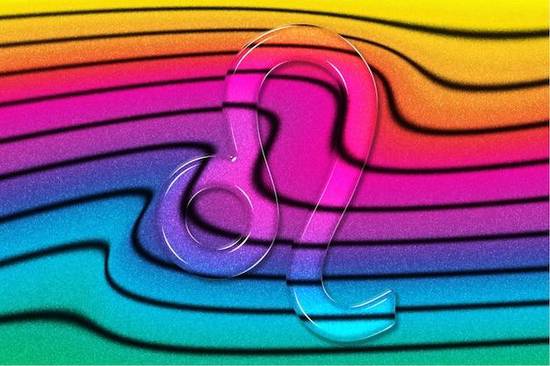 狮子座今日能量磁场示意图