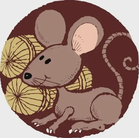 生肖顺序口诀示意图