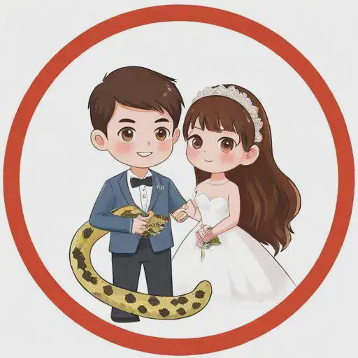 属蛇的最佳婚配表2001男蛇女：男属蛇女属猴相配吗