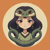 属蛇生在哪个月最好命运女孩