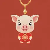 属猪犯太岁佩戴什么生肖首饰