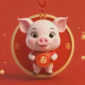 2025年属猪冲太岁怎么化解：属猪人2025年佩戴什么