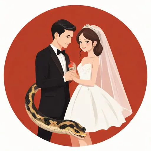 属蛇的最佳婚配表2001男蛇女：男属蛇女属猴相配吗  第4张