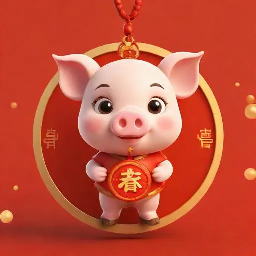 2025年属猪冲太岁怎么化解：属猪人2025年佩戴什么  第1张
